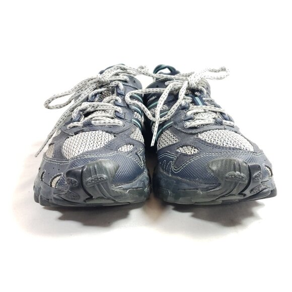 Adidas Kanadia TR-3 Mens Size 9 Trail Running Shoes Gray & Blue - Picture 6 of 9
